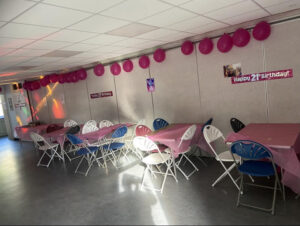 Birthday Party, Jubilee Room